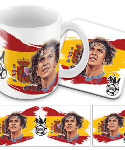 Football Icons Puyol Spain Mug and Coaster Set