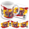 Football Icons Xavi Iniesta Spain Mug and Coaster Set