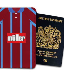Aston Villa Home 1994 Retro Kits Passport Holder