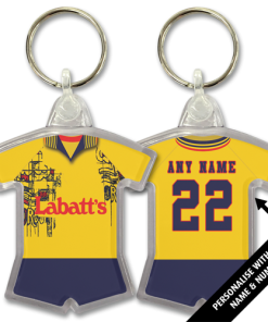 Forest Away 1995 Classic Kits Retro Shirt Keyring