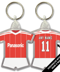 Forest Home 1982 Classic Kits Retro Shirt Keyring
