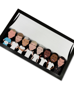 Fulham 2024-25 Bar Runner Mat Vector Heroes
