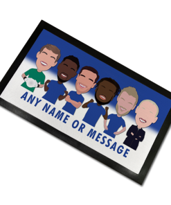 Leicester City 2024-25 Vector Heroes Personalised Bar Runner Mat