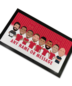 Liverpool 2024-25 Vector Heroes Personalised Bar Runner Mat