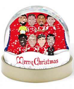 Arsenal 2024-25 Vector Heroes Snow Globe