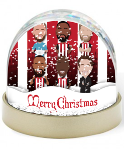 Brentford Vector Heroes Snow Globe 2024-25