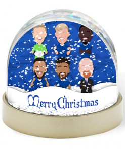 Everton Vector Heroes Snow Globe 2024-25