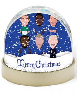 Leicester City Vector Heroes Snow Globe 2024-25
