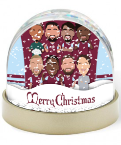 West Ham Utd Vector Heroes Snow Globe 2024-25