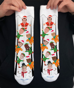 Fulham 2024-25 Christmas Socks Vector Heroes
