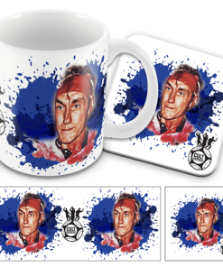 Cult Heroes Splash Mug and Coaster Set Terry Butcher