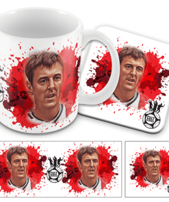 Cult Heroes Splash Mug and Coaster Set Le Tissier
