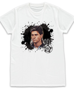 Cult Heroes Splash White T-Shirt Chris Waddle