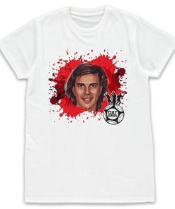 Cult Heroes Splash White T-Shirt Barry Venison Design 3