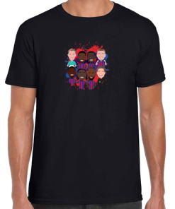 Crystal Palace 2024-25 Vector Heroes Black T-Shirt