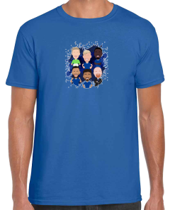 Everton 2024-25 Vector Heroes Blue T-Shirt