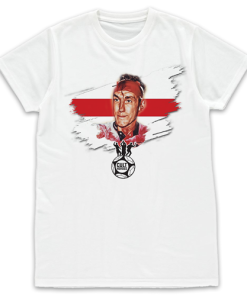 Cult Heroes White T-Shirt Terry Butcher England