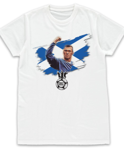Cult Heroes White T-Shirt Duncan Ferguson