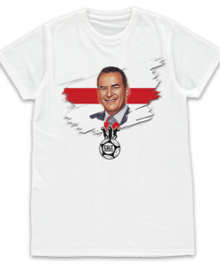 Cult Heroes White T-Shirt Jeff Stelling