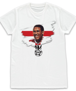 Football Icons White T-Shirt John Barnes England