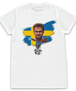 Cult Heroes White T-Shirt Mellberg Sweden