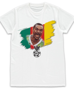 Cult Heroes White T-Shirt Milla Cameroon