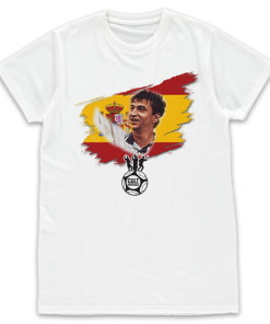 Cult Heroes White T-Shirt Nayim Spain