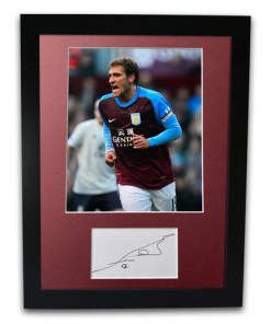 Stiliyan Petrov Aston Villa Hand Signed Autographed 16x12 Framed Photo Mount