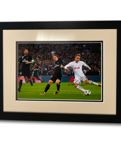 Christian Eriksen Spurs Hand Signed Autographed 16x12 Framed Photo