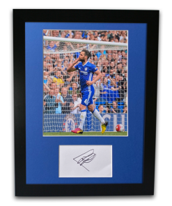 Cesc Fabregas Chelsea Hand Signed Autographed 16x12 Framed Photo Mount