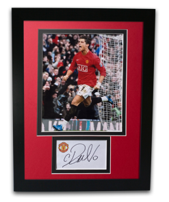 Cristiano Ronaldo Man Utd Hand Signed Autographed 16x12 Framed Photo Mount (Copy)