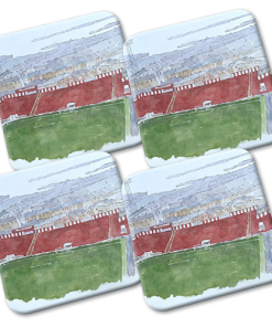 Sunderland Stadium of Light Water Colour Coasters x4 By Sam Edwards Artist