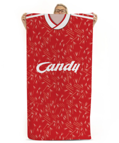 Liverpool Home 1989 Classic Kits Retro Shirt Beach Towel