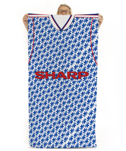 Man Utd Away 1992 Classic Kits Retro Shirt Beach Towel