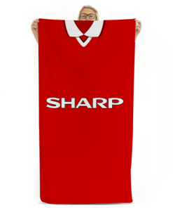 Man Utd Home 1999 Classic Kits Retro Shirt Beach Towel