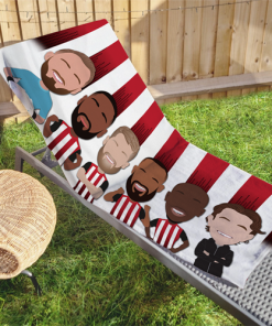Brentford 2024-25 Vector Heroes Beach Towel