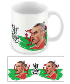 Football Icons Mug Gareth Bale Wales