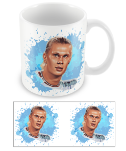 Football Icons Erling Haaland Man City Mug Cup