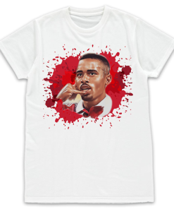 Football Icons White T-Shirt Gabriel Jesus Arsenal