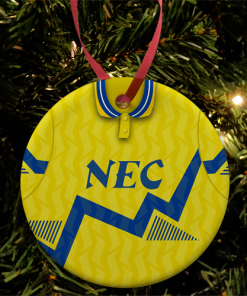 Everton Retro Away Shirt 1991 Christmas Tree Decoration
