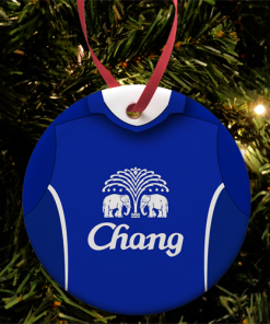 Everton Retro Home Shirt 2005 Christmas Tree Decoration