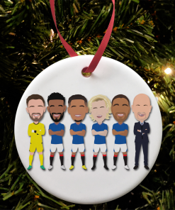 Rangers Players Christmas Tree Decoration