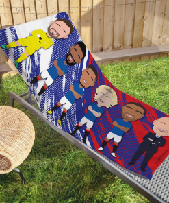 Rangers 2023-24 Vector Heroes Beach Towel