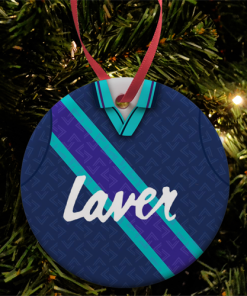 Sheffield Utd Away 1993 Retro Kit Christmas Tree Decoration