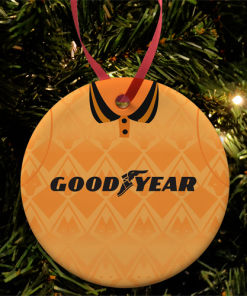 Wolves Home 1991 Retro Kit Christmas Tree Decoration