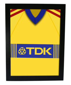 Crystal Palace Away 1997 Retro Kit Framed Print
