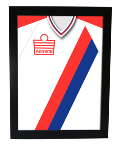 Crystal Palace Home 1978 Retro Kit Framed Print