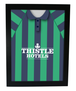 Leeds Utd Away 1994 Retro Kit Framed Print