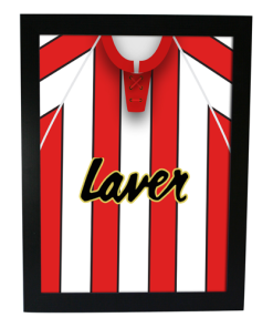Sheffield Utd Home 1992 Retro Kit Framed Print