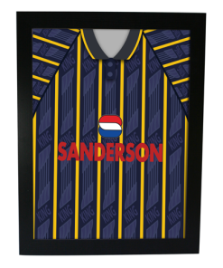 Sheffield Wednesday Away 1993 Retro Kit Framed Print